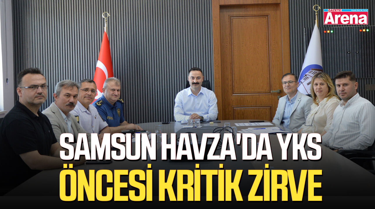 Samsun Havza'da YKS öncesi kritik zirve