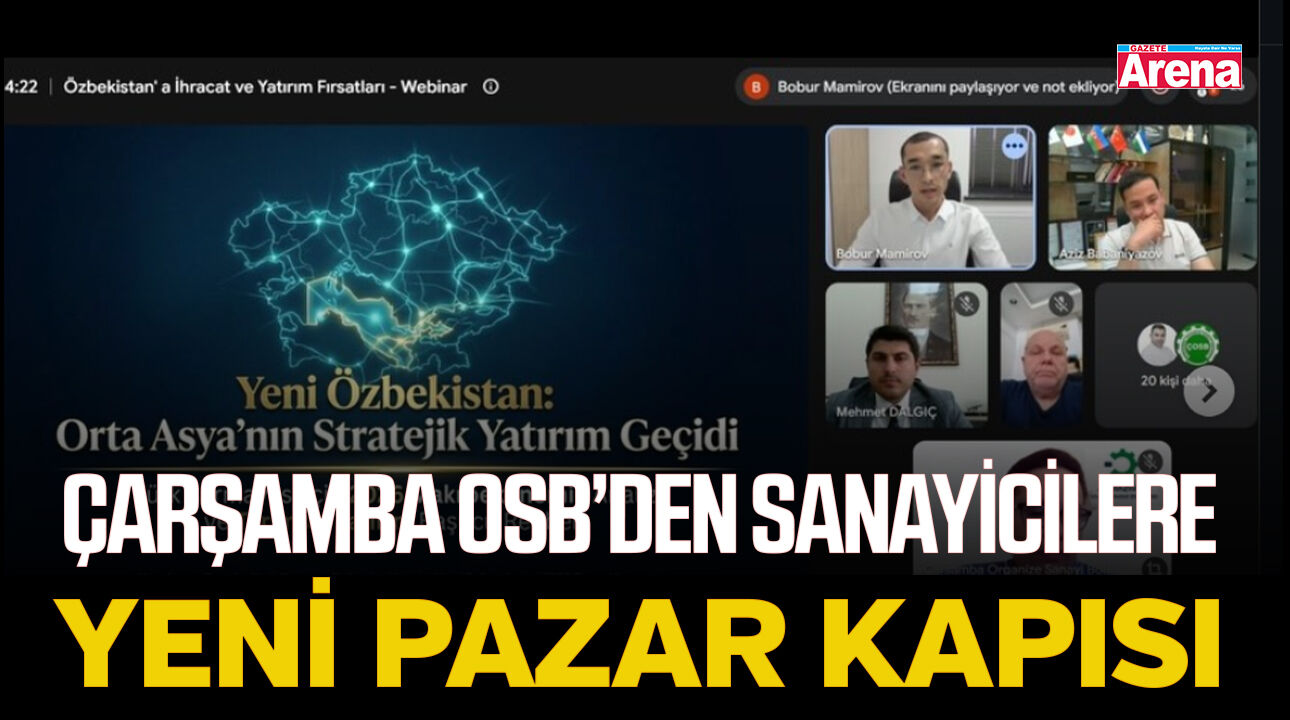 Çarşamba OSB’den sanayicilere yeni pazar kapısı