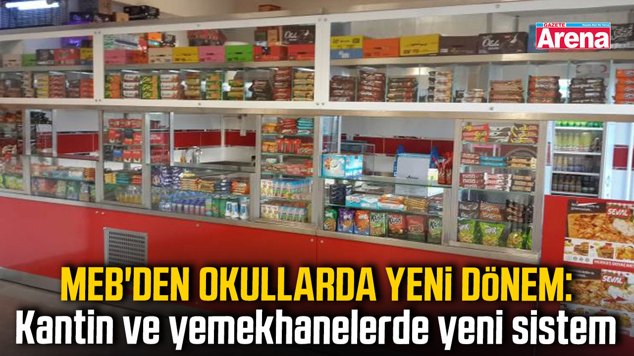 MEB'den okullarda yeni dönem: Kantin ve yemekhanelerde yeni sistem