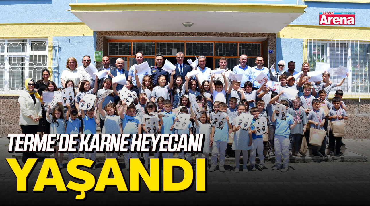Terme’de karne heyecanı yaşandı