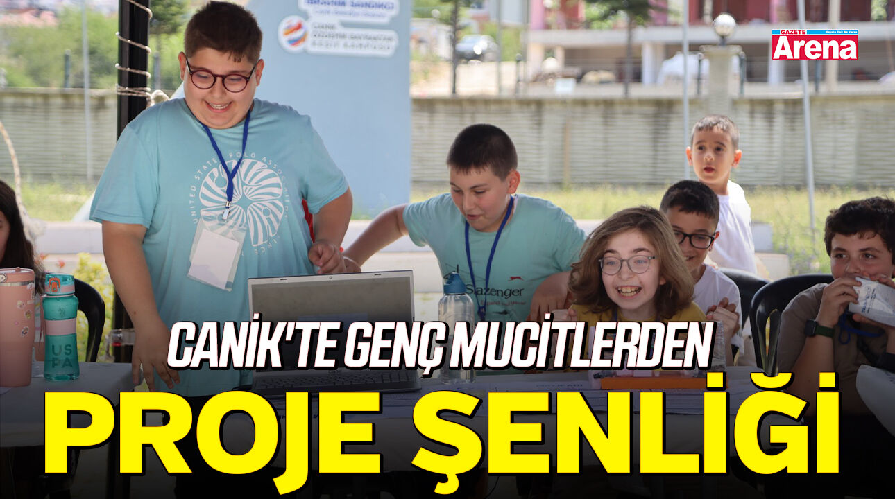 Canik'te genç mucitlerden proje şenliği