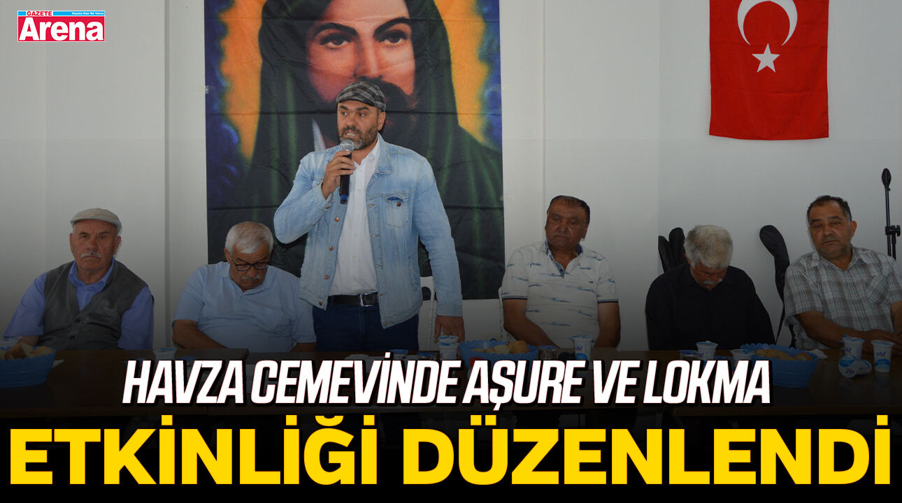 Havza Cemevinde aşure ve lokma etkinliği düzenlendi