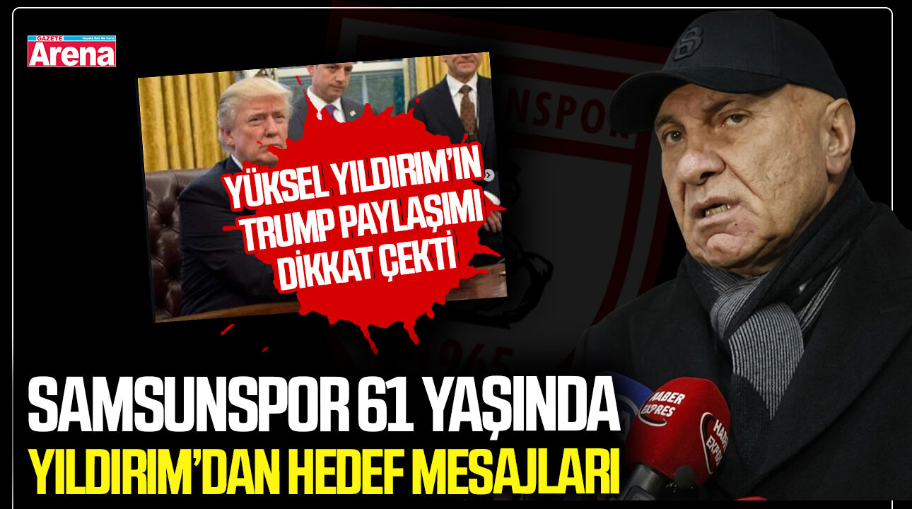 Samsunspor kuruluş yıldönümü mesajı ve hedefler