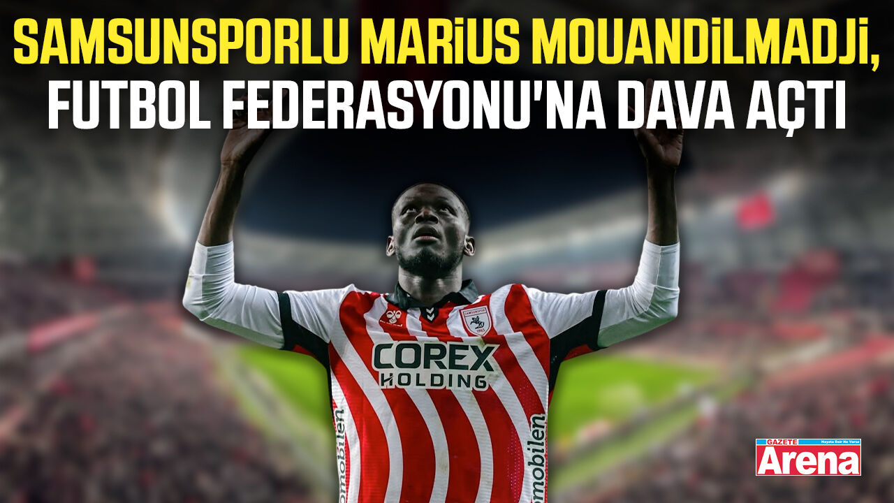 Samsunsporlu Marius'tan federasyona dava şoku!