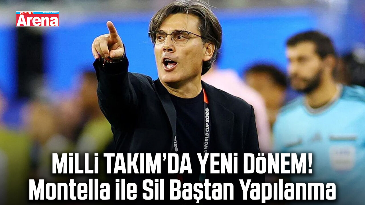 TFF'den Montella için yeni hamle!