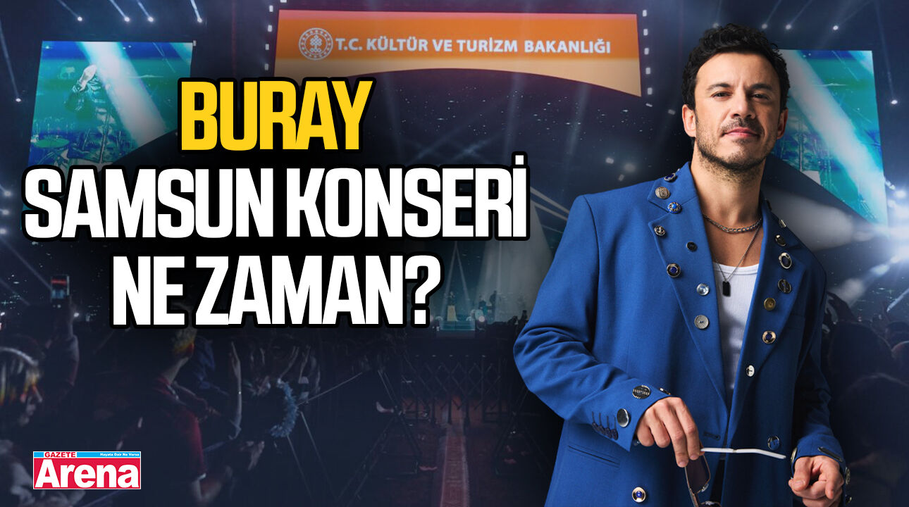 Samsun Kültür Yolu Festivali'nde Buray coşkusu!