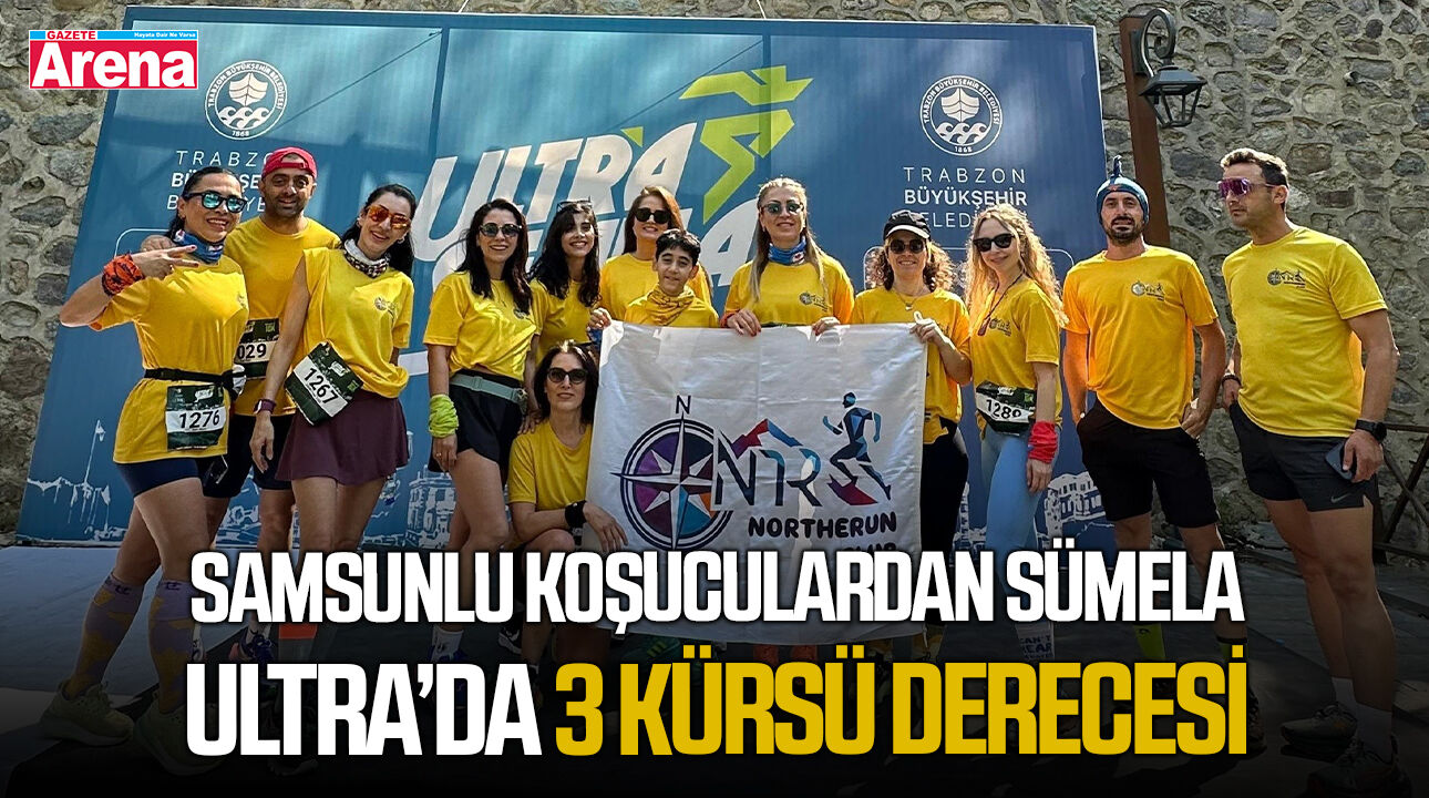 Samsunlu koşuculardan Sümela Ultra’da 3 kürsü derecesi
