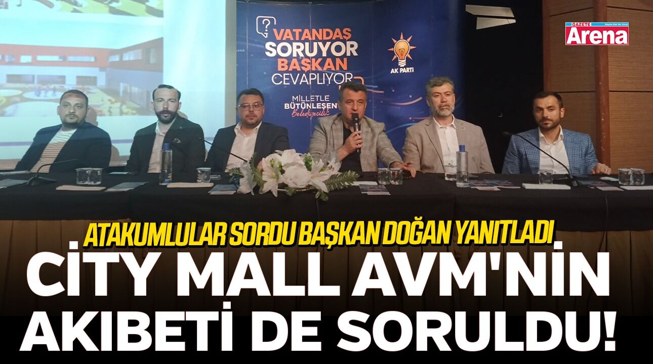Başkan Doğan Atakumluların sorularını yanıtladı