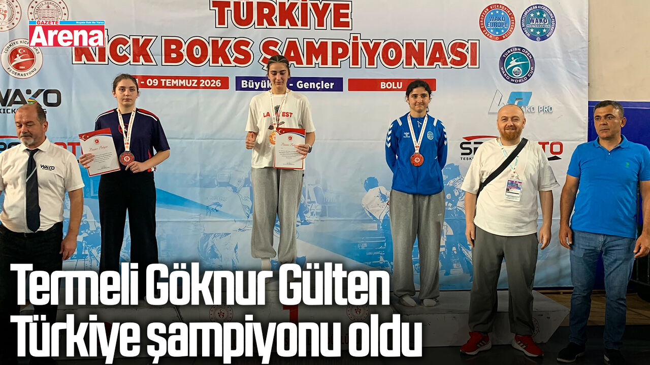 Termeli Göknur Gülten Türkiye şampiyonu oldu