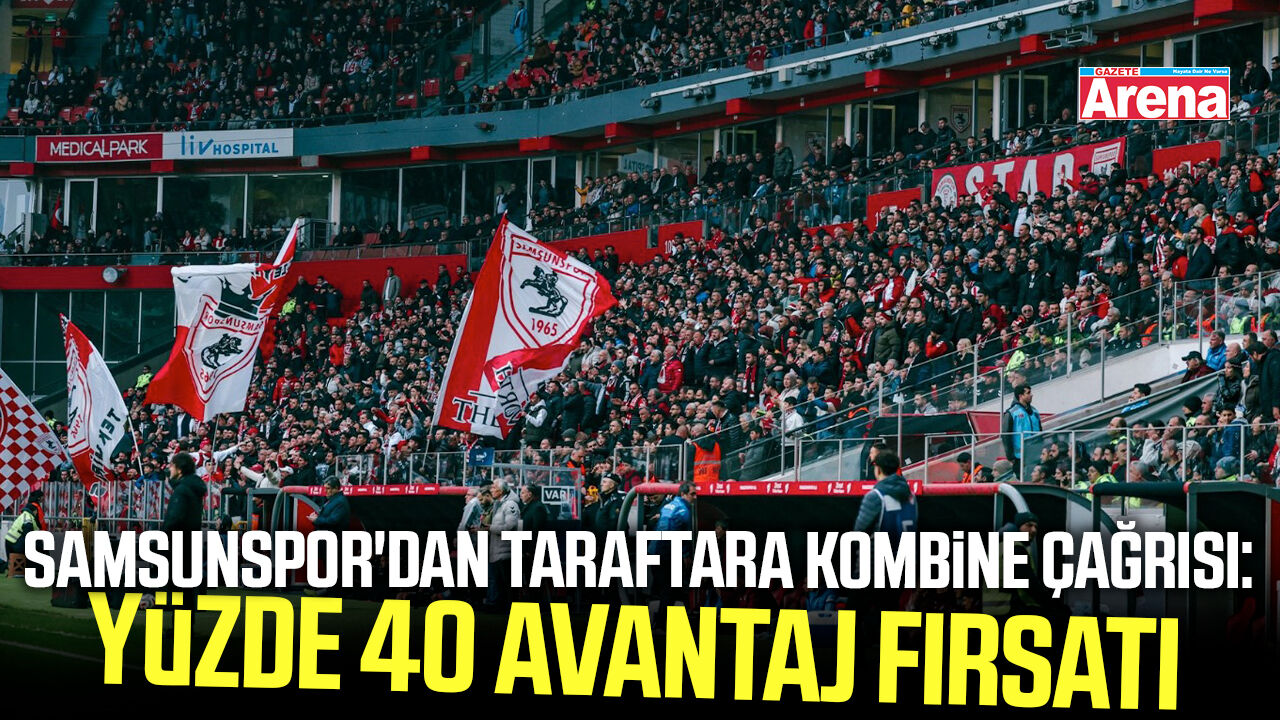 Samsunspor kombinelerinde özel indirim fırsatı