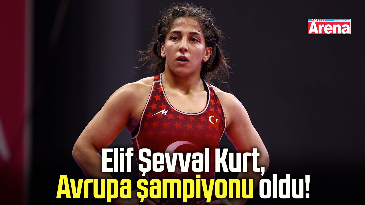 Elif Şevval Kurt, Avrupa şampiyonu oldu!