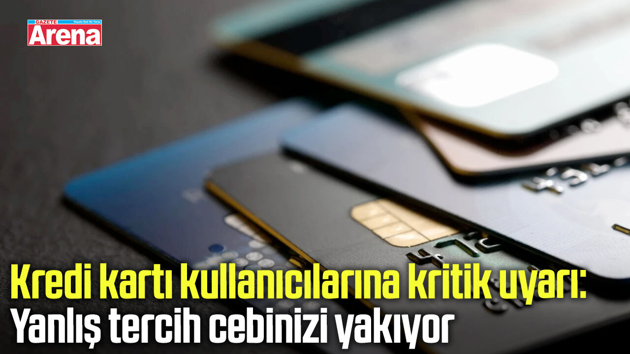 Birden fazla kredi kartı olanlar dikkat!