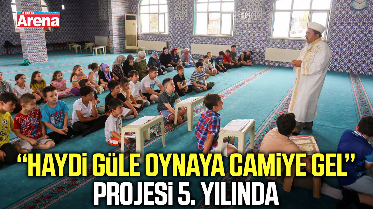 Haydi Güle Oynaya Camiye Gel projesi 5. yılında