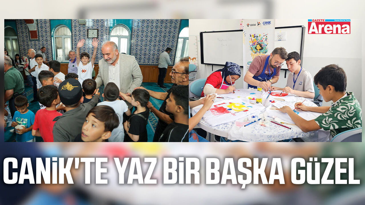 Canik'te yaz sevinci projelerle taçlanıyor