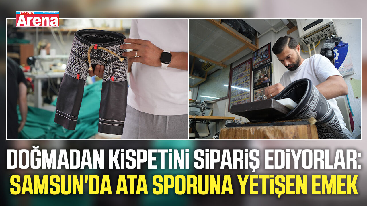 Samsun'da kispet mesaisi: Siparişler yurt dışına da uzanıyor