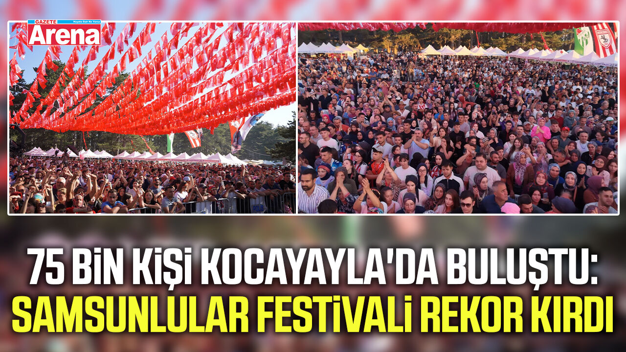 Samsunlular Kocayayla'da tek yürek oldu