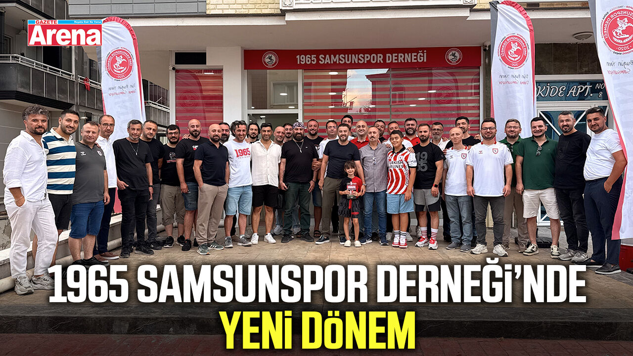 1965 Samsunspor Derneği’nde yeni dönem
