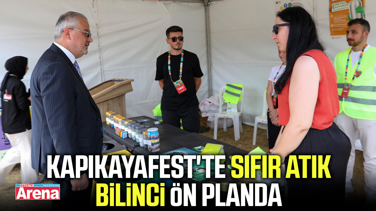Kapıkayafest'te sıfır atık bilinci ön planda
