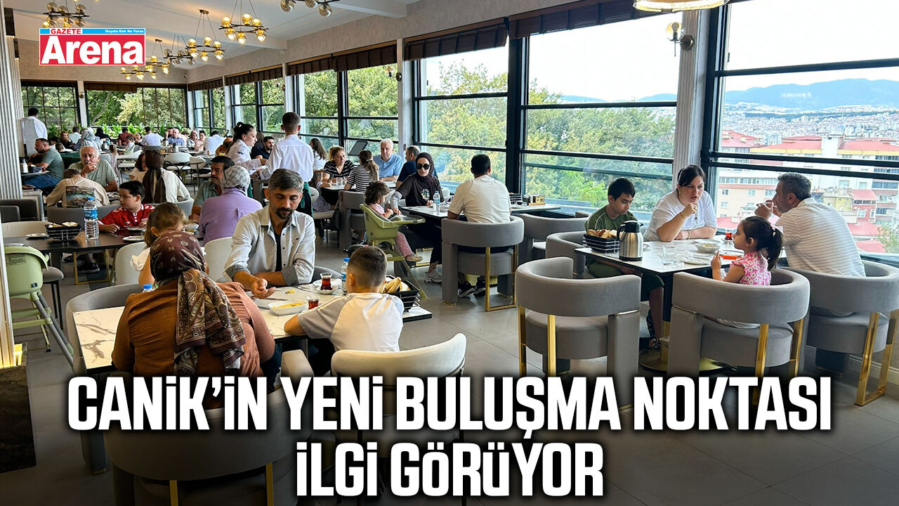 Canik’in yeni buluşma noktası ilgi görüyor