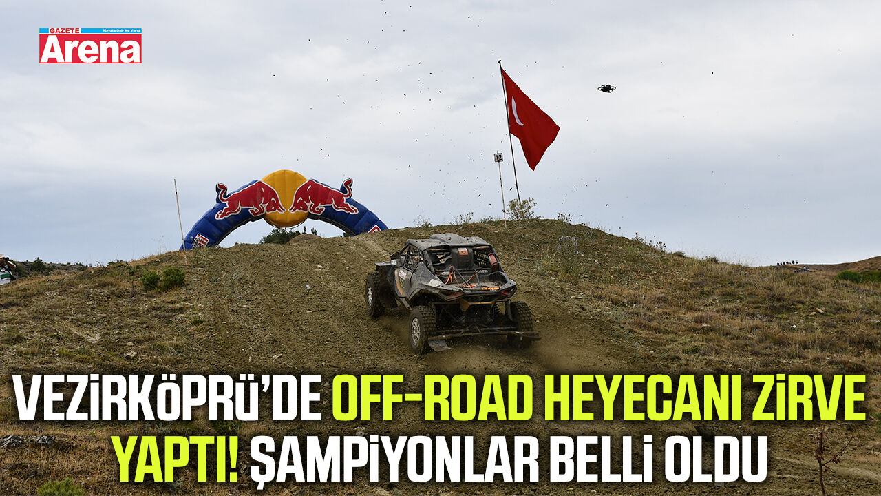 Vezirköprü’de off-road heyecanı zirve yaptı!