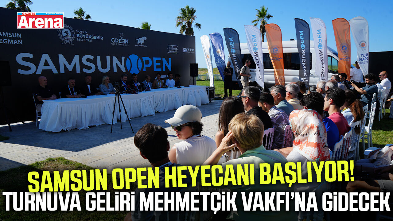Samsun Open ATP Challenger 50 için geri sayım başladı