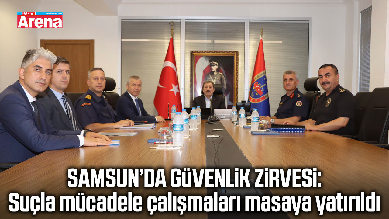 Vali Tavlı başkanlığında güvenlik toplantısı gerçekleştirildi