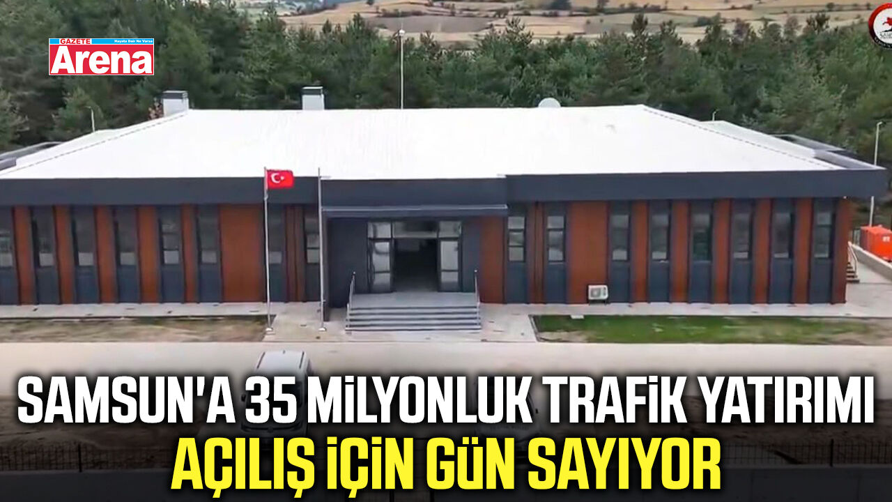 Samsun-Ankara karayoluna 35 milyonluk trafik yatırımı