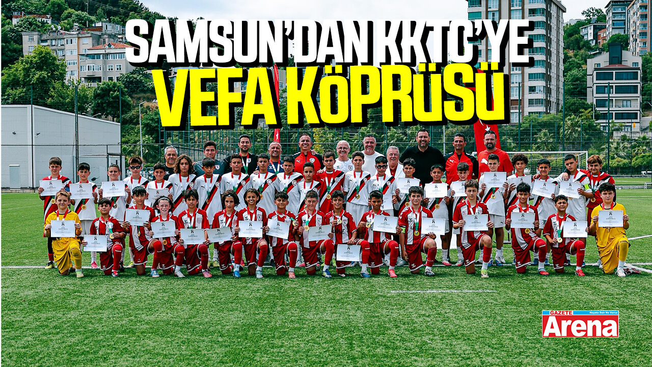 Samsunspor KKTC Milli Takımı'nı ağırladı