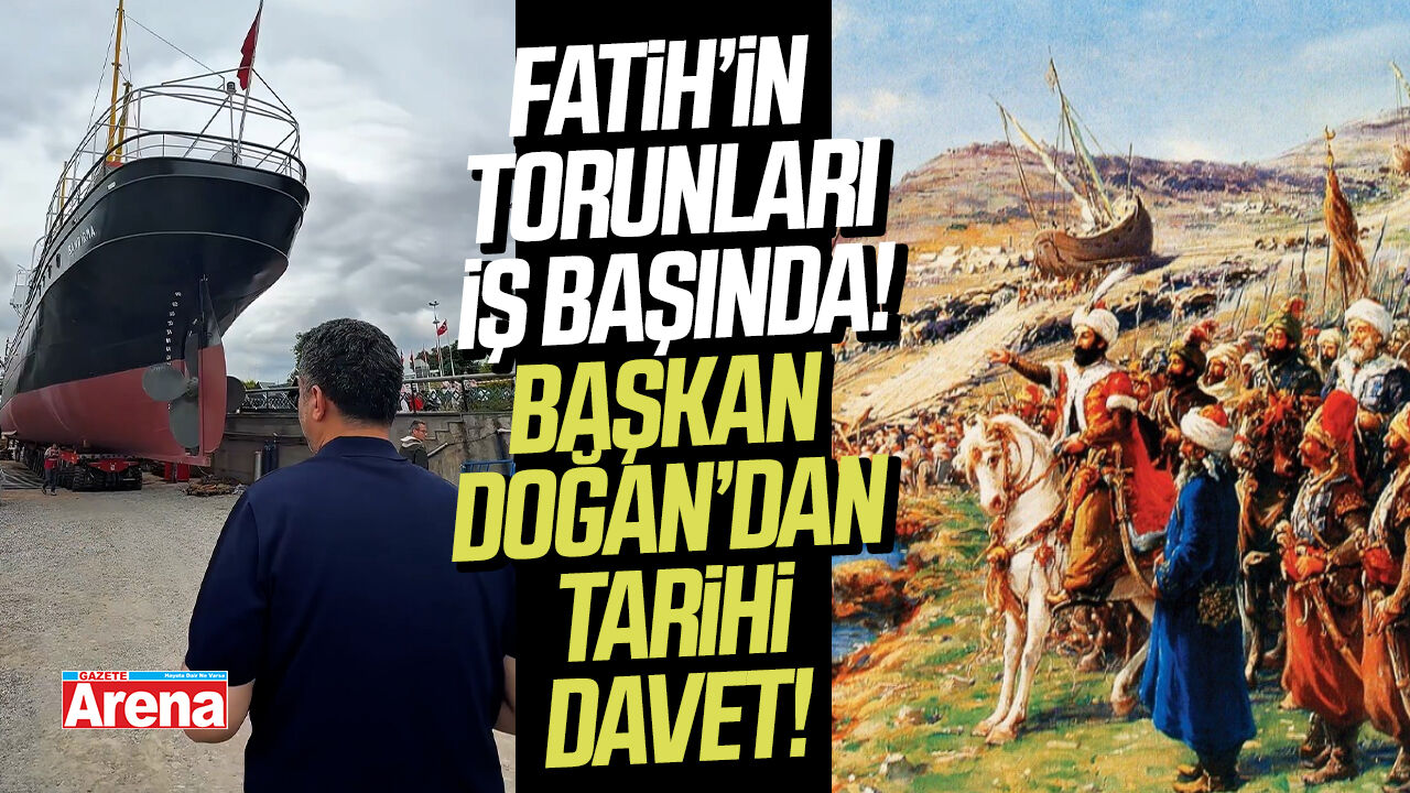 Bandırma Gemisi taşınıyor: Başkan Doğan'dan davet!