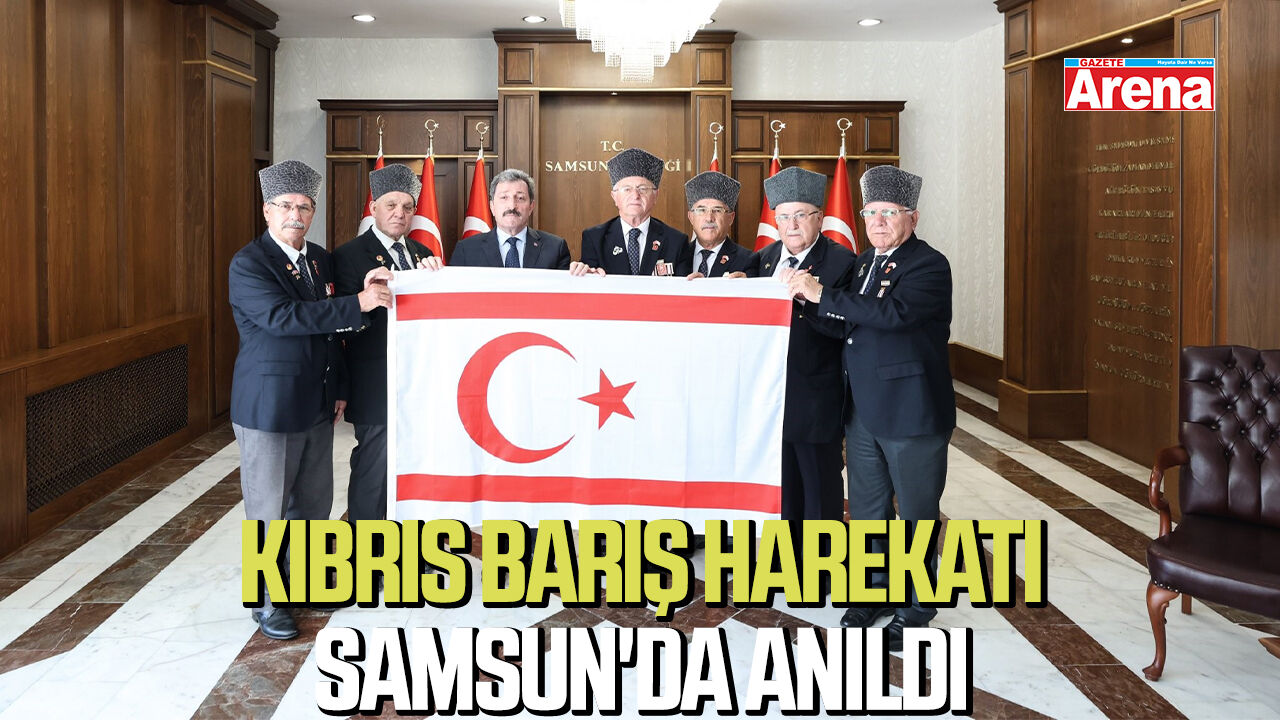 Kıbrıs Barış Harekatı Samsun'da anıldı