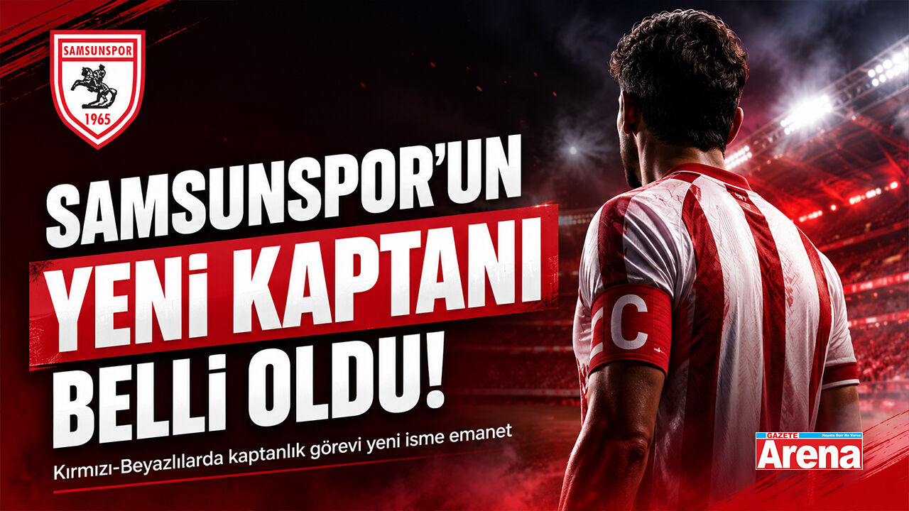 Samsunspor'un yeni kaptanı belli oldu!