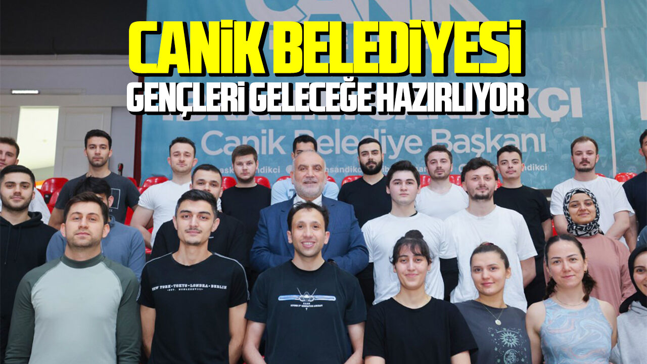 Canik Belediyesi gençleri sınavlara hazırlıyor