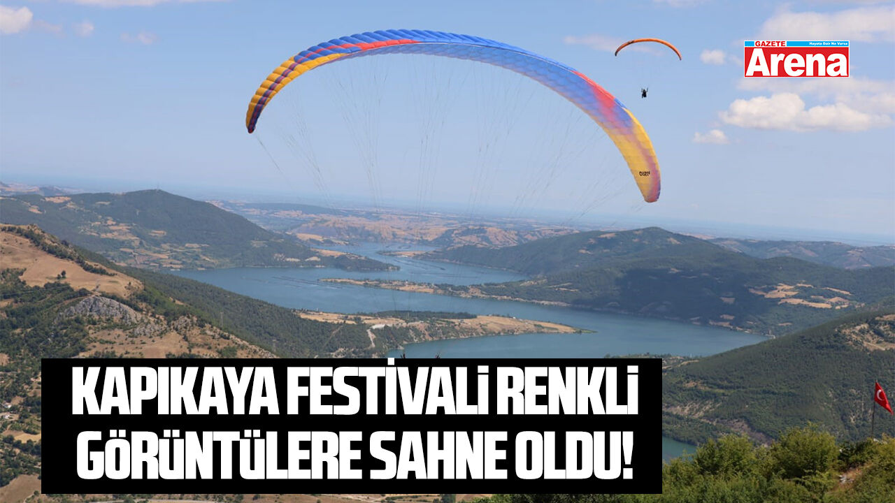 Bafra'daki KapıkayaFest heyecanı renkli görüntülerle sürüyor