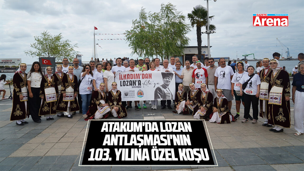Atakum'da Lozan Antlaşması'nın 103. yılı anıldı