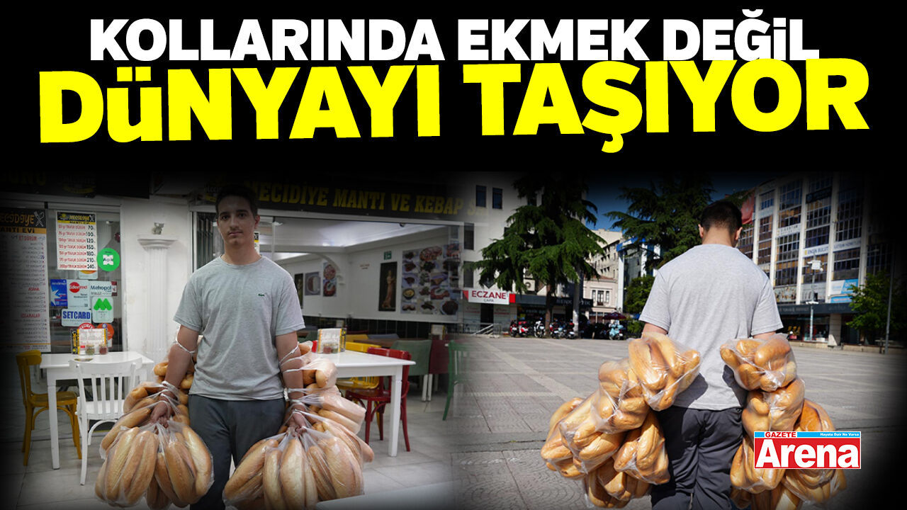 Samsunda ekmek mücadelesi objektiflere yansıdı