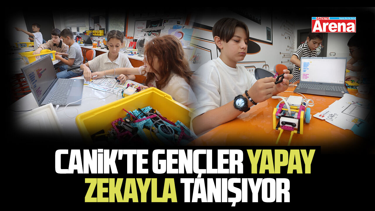 Canik'te gençler yapay zekayla tanışıyor