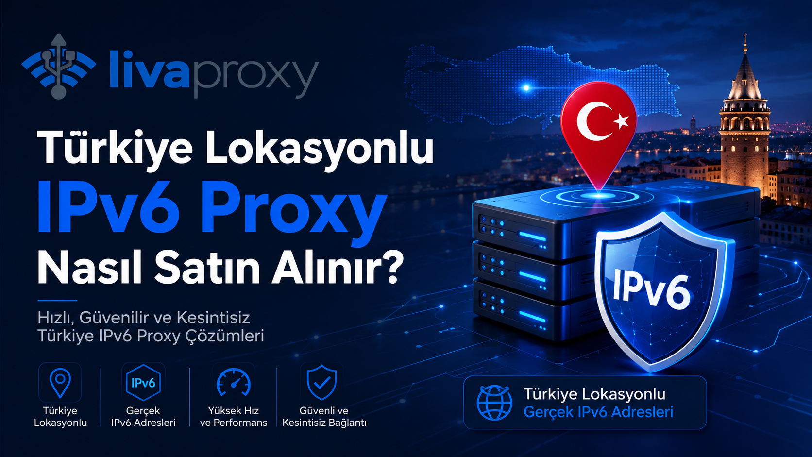 Türkiye Lokasyonlu IPv6 Proxy Nasıl Satın Alınır?