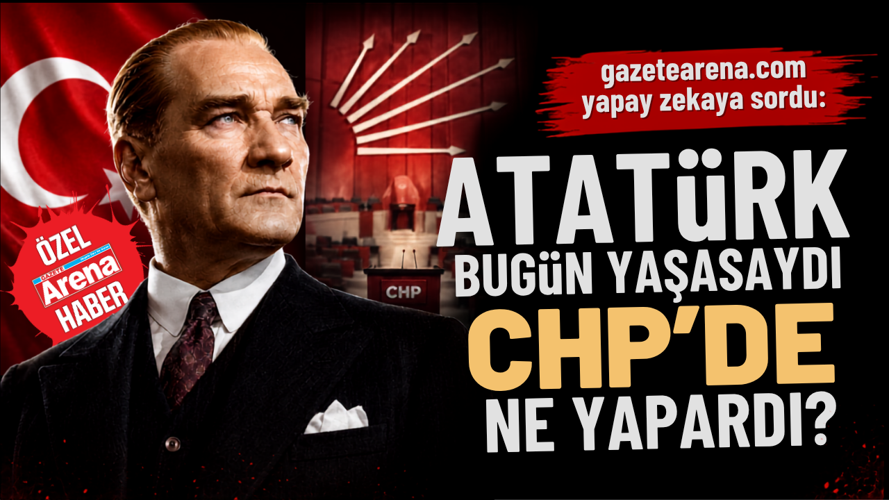 gazetearena.com yapay zekaya sordu: Atatürk bugün yaşasaydı CHP'de ne yapardı?