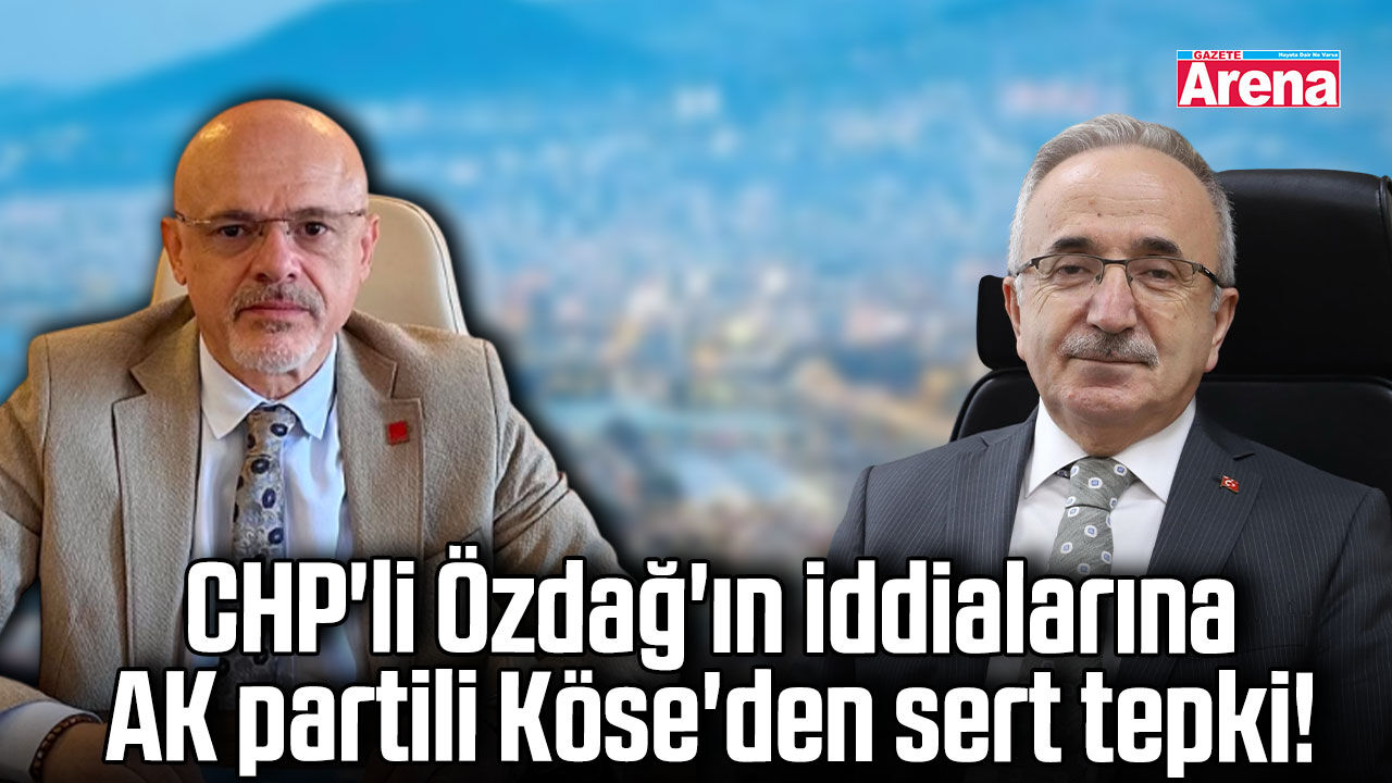 CHP'li Özdağ'ın iddialarına AK parti Samsun İl Başkanı Köse'den sert tepki!