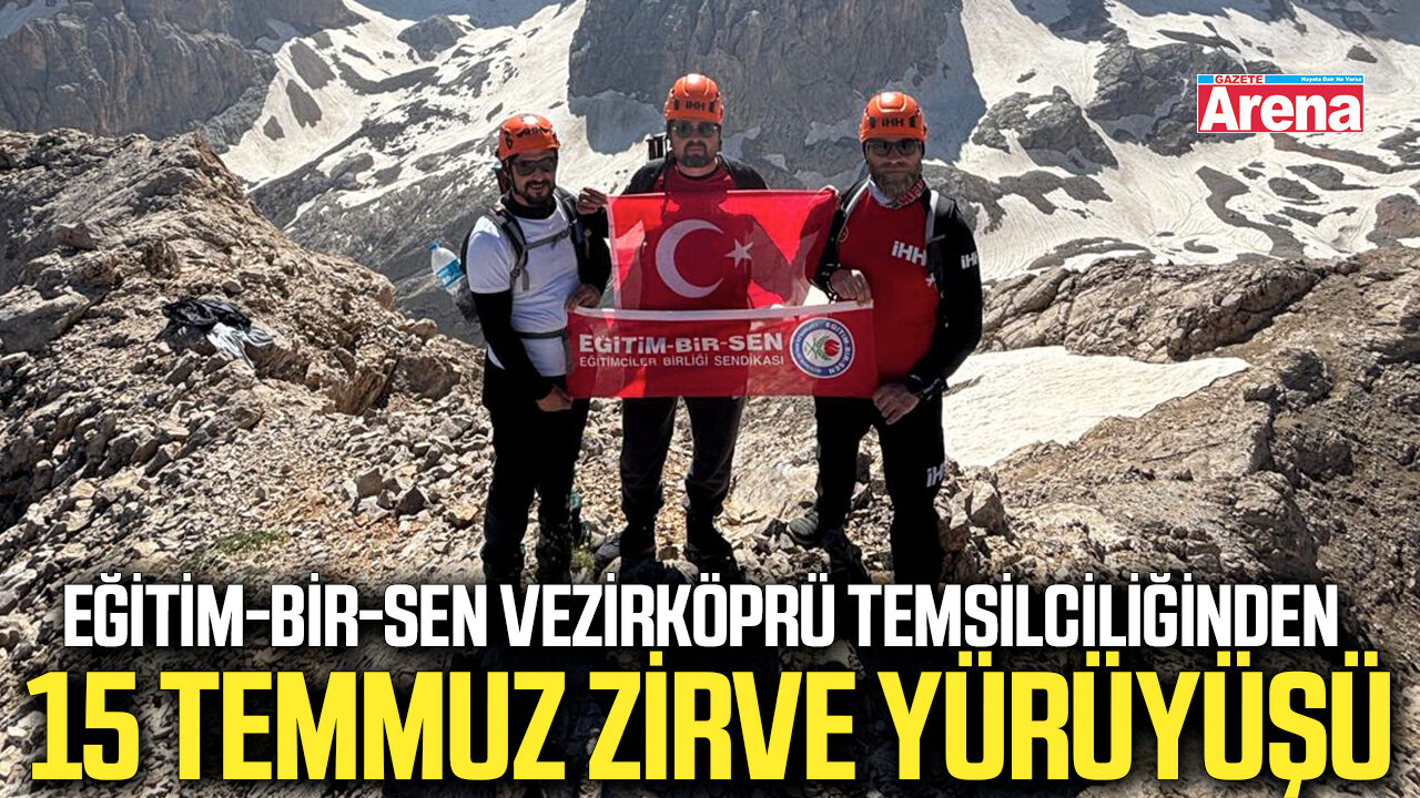 Eğitim-Bir-Sen Vezirköprü Temsilciliğinden anlamlı tırmanış!