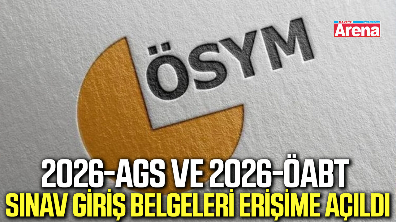 2026-AGS ve 2026-ÖABT sınav giriş belgeleri erişime açıldı