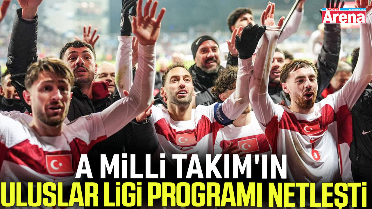 A Milli Takım'ın Uluslar Ligi programı netleşti