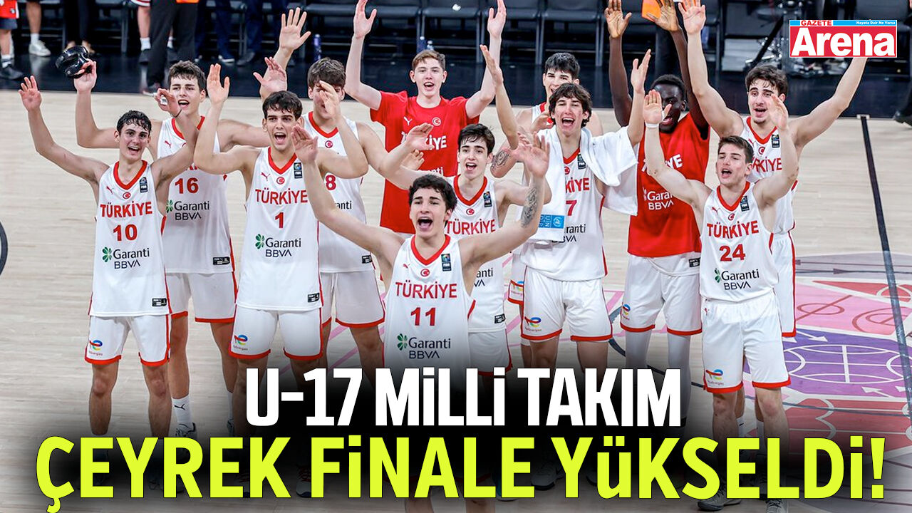 U-17 Milli Takım çeyrek finale yükseldi!