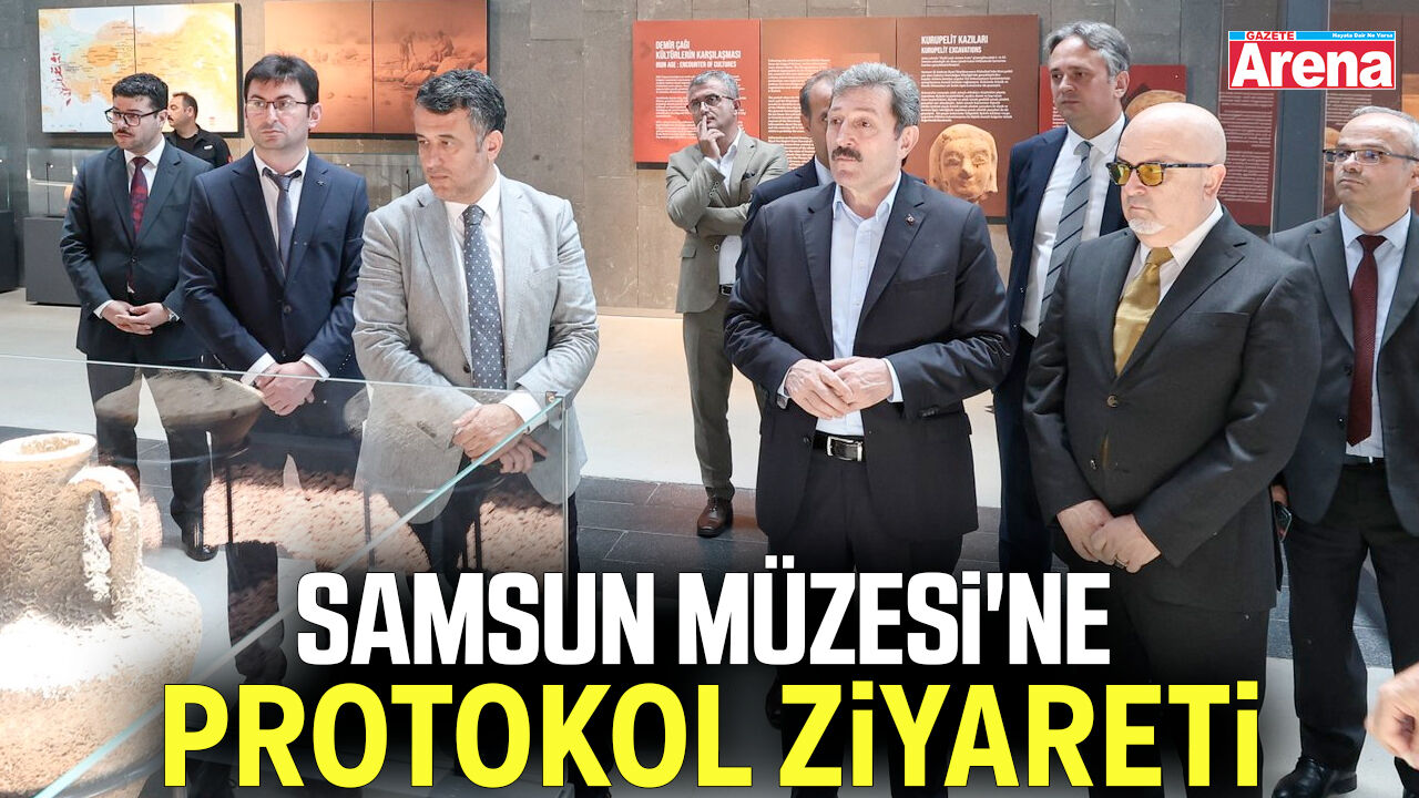 Samsun Müzesi'ne protokol ziyareti