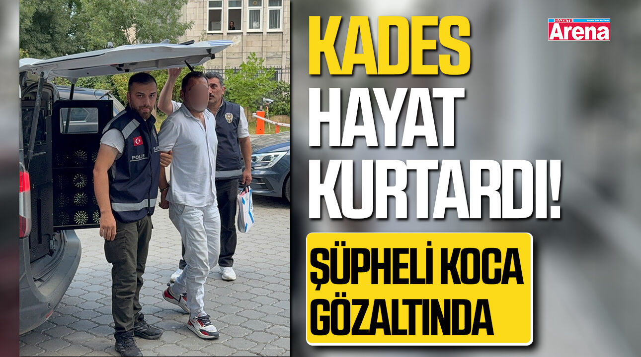 Samsun'da KADES hayat kurtardı! Şüpheli koca gözaltında