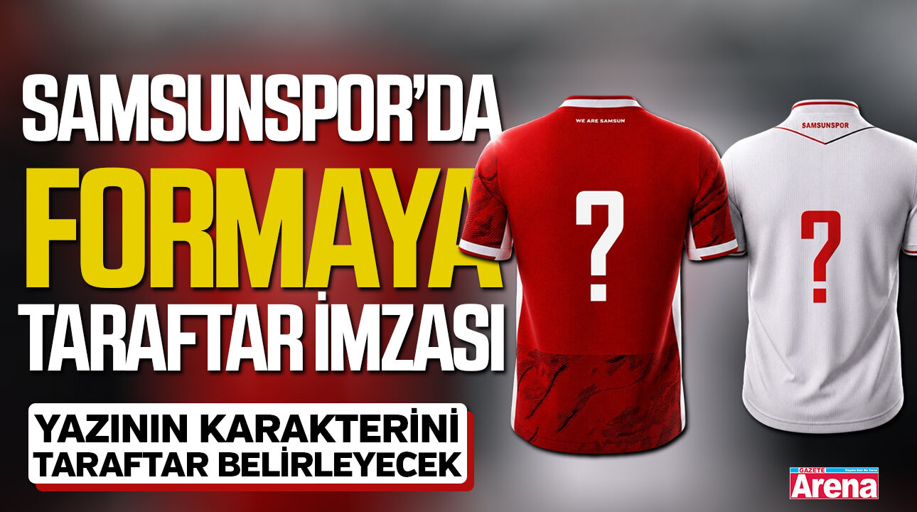 Samsunspor'da formaya taraftar imzası