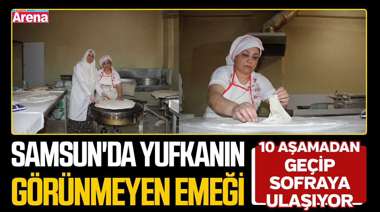 Samsun'da 12 yıl önce çıraktı, şimdi patron