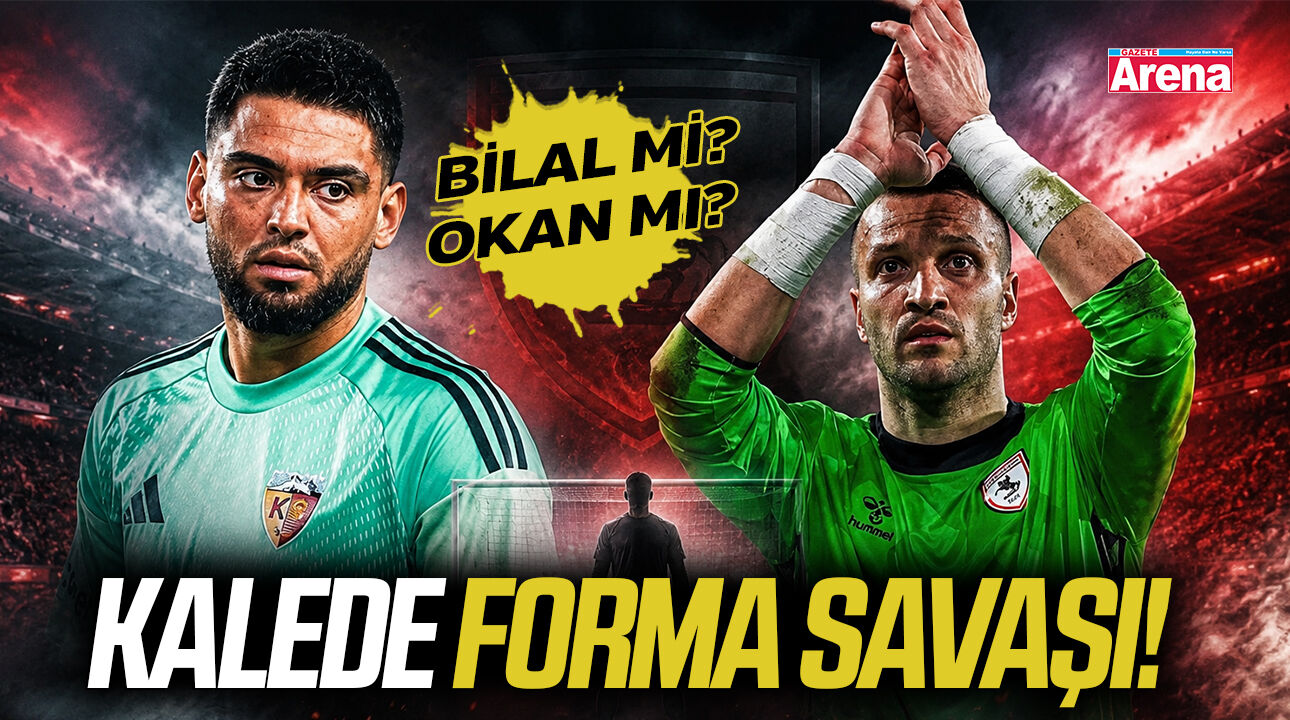 Samsunspor'da kalede forma savaşı!