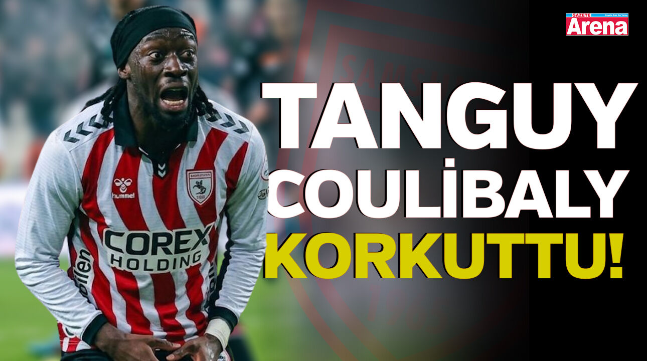 Samsunspor’da Tanguy Coulibaly korkuttu!