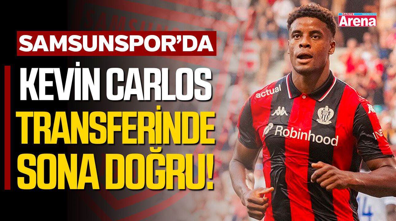 Samsunspor'da Carlos transferinde sona doğru!